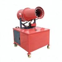 Canon de pulvérisation agricole de 60 m avec distribution uniforme des gouttelettes pour la pulvérisation de pesticides dans les vergers