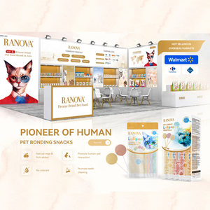 RANOVA en stock – Friandises lyophilisées pour chats en forme de patte, vente en gros en vrac, directement de l'usine - Product Image 1