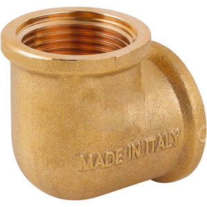 Codo hembra/hembra de latón amarillo 3/4x3/4 alto para agua potable nuevo conector de mirilla para fontanería 50mm HECHO DE Zinc PPR - Product Image 2