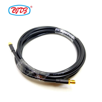 Prix usine RP polarité inversée SMA femelle Jack à RP polarité inversée SMA prise mâle faible perte LMR195 câble Coaxial RF