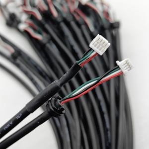 定制 GH 1.25 转 SH 1.0 4 针电缆，带 USB 锁卡线束，适用于外壳 - Product Image 1