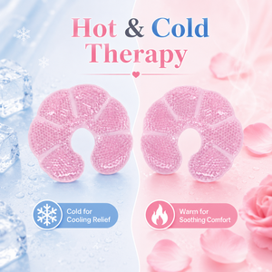 Almohadillas de Gel Reutilizables para Senos, Frías y Calientes, para Enfriamiento de Senos, Comodidad en la <span class=keywords><strong>Lactancia</strong></span>, Cuidado Posparto - Product Image 4