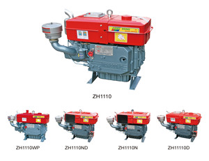 เครื่องยนต์ดีเซล JD รุ่น ZS1110 ขนาด 20 แรงม้า สูบเดียว ระบายความร้อนด้วยน้ำ - Product Image 3