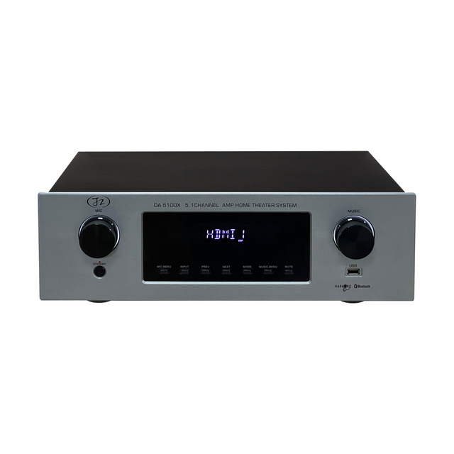 Home Theater Karaoke Amplifier Receiver 5.1 AV Receiver Class D AV Amp Integrated Amplifier OEM ODM Home Cinema