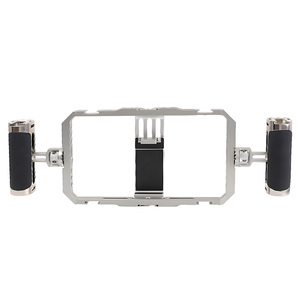 Điện thoại thông minh làm phim vlog quay video giàn lồng điện thoại giữ video ổn định - Product Image 1