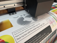 Impresora de Inyección de Tinta CRYSTEK GZ de 1.8m para Eco-solventes con Cabezales de Impresión Individuales XP600/I3200, Colores CMKY