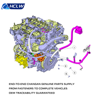 Kit complet de pièces automobiles OEM Changan X5 PLUS, composants du moteur, phares, feux arrière, portes, pare-chocs, ensemble complet