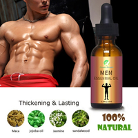 Crème corporelle à l'huile essentielle aromatique personnalisée pour l'agrandissement de la zone intime masculine, soin de santé efficace pour tous les types de peau