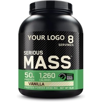 Poudre de protéines massives OEM Muscle Booster - Gainer de poids avec vitamine C pour le soutien immunitaire et la récupération - Formule personnalisée pour la prise de masse corporelle