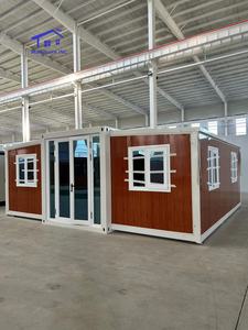 Nhà <span class=keywords><strong>container</strong></span> hiện đại có thể mở rộng với tấm bánh sandwich chống cháy cho nhà ở giá cả phải chăng, cabin văn phòng hoặc nơi trú ẩn khẩn cấp - Product Image 6