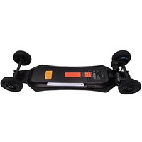 Planche à roulettes électrique tout-terrain avec lumière LED, prix d'usine, vente en gros, skateboard électrique longue distance, skateboard électrique