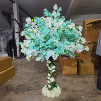 BL-AT29 Künstlicher Kirschblütenbaum für Innen und Außen Handgefertigte Sakura-Bäume 5ft 200cm für Gewerbliche und Heimdekoration