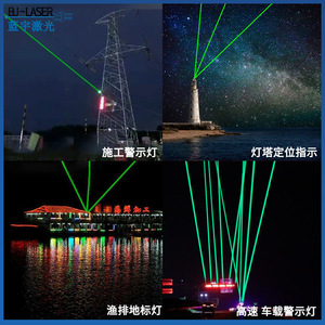 Highway Anti-Fatigue Laser Warning Light 520nm Green Magnetic Mount IP65 Adjustable Spot Size Traffic Safety Lamp - Product Image 3