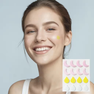 Hysent OEM/ODM Marque Privée Patchs Hydrocolloïdes Anti-Acné en Forme de Goutte de Lune Imperméables Invisibles Respirants pour le Visage - Product Image 1