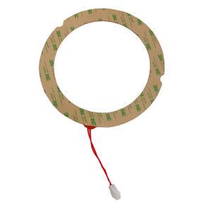 Coussin chauffant flexible en polyimide et silicone pour applications anti-buée sur objectif de caméra 12 V CC - Product Image 4