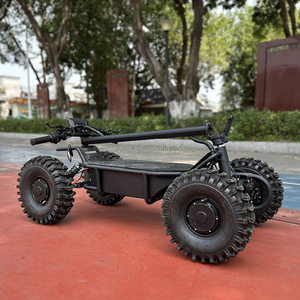 New Arrival 4x4 Scooter Shock-absorbing IPX65 Waterproof Solid Tire Foldable Scooter for Outdoor Leisure - Product Image 4