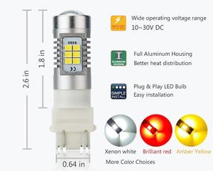 <span class=keywords><strong>P21W</strong></span> BA15S <span class=keywords><strong>LED</strong></span> 3.5W 800LM luce di <span class=keywords><strong>retromarcia</strong></span> per Auto 21 SMD 2835 chip 12V bianco 1156 ambra indicatore di direzione automatico Super luminoso - Product Image 4