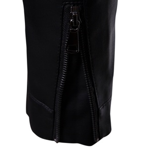 تصميم شعبي للأولاد سترة راكبي الدراجات النارية بو الجلود سترة رجالية جلدية للبيع من المصنع - Product Image 3