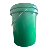 Fût en plastique PP de qualité industrielle 20L, anti-fuite, pour stockage de peinture, fourni directement par des fabricants chinois