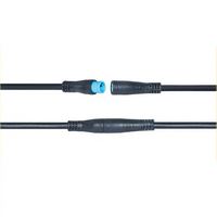 Connecteur circulaire M8 2 3 4 5 6 broches IP67 IP68 Étanche Mâle Femelle Prise Câble électrique 4 broches