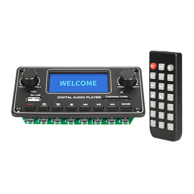 Máy nghe nhạc MP3 mô-đun loa TF Đầu Đọc Thẻ sạc pin Màn hình máy nghe nhạc MP3 Board giải mã