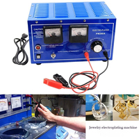 Vente en gros PM260A 20V Platine Argent Or Électroplacage Machine 15A/30A Redresseur Or Placage Machine Bijoux Galvanoplastie