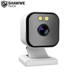 กล้องวงจรปิดขนาดเล็ก HD IP65 รุ่นใหม่ รองรับแอป Tuya Smart Life ความละเอียด 4MP เสียงสองทาง บันทึกภาพบนคลาวด์ มุมมองกว้าง มองเห็นในเวลากลางคืนด้วยเซ็นเซอร์ CMOS - Product Image 1