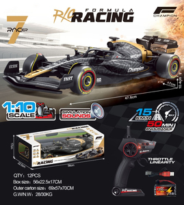 2.4G <span class=keywords><strong>F1</strong></span> <span class=keywords><strong>RC</strong></span>카 1:10 스케일 앱 제어 충전식 15KMH 무선 조종 레이싱카 (어린이용 충전기 포함) - Product Image 6