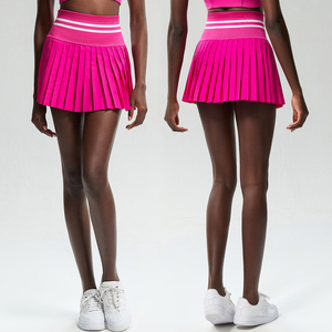 Leggings de fitness anti-lumière taille haute pour femmes, jupe grande taille à séchage rapide pour courir Badminton <span class=keywords><strong>Tennis</strong></span> - Product Image 4