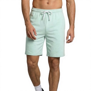 Shorts élégants pour hommes en coton molletonné, légers, confortables, décontractés, pour le sport, le streetwear, la gym et la course à pied. - Product Image 1