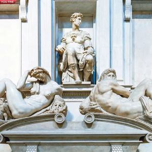 Statua in marmo a grandezza naturale di Tramonto, famosa opera di <span class=keywords><strong>Michelangelo</strong></span>, di YOUFINE - Product Image 1