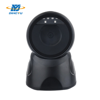 Escáner de Código de Barras Omnidireccional con Cable 2D DP8286, Lector de Códigos QR de Escritorio, Escaneo Automático para Puntos de Venta, Supermercados y Tiendas Minoristas