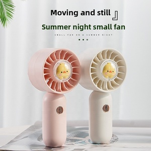 Mini ventilateur portable tendance avec logo personnalisé, <span class=keywords><strong>rechargeable</strong></span>, pour un refroidissement personnel, fonctionne sur batterie, 3 vitesses, super silencieux, pour téléphone - Product Image 2