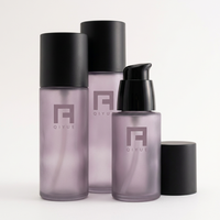 Bouteille en plastique PET de 50 ml, 80 ml, 100 ml, 120 ml avec pompe à lotion, pour soins de la peau, sérum, emballage vide, bouteille de lotion pour le corps, bouteille de shampoing