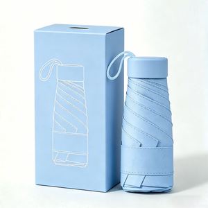 Mini Paraguas Plegable de Bolsillo Transparente de Lujo para Exteriores - Product Image 2