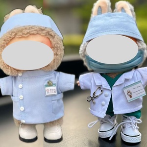Médico uniforme Lbubu enfermera uniforme Bubu ropa 17CM escala 1:3 plástico PVC dibujos animados juguete vinilo colgante <span class=keywords><strong>muñeca</strong></span> camisa - Product Image 1