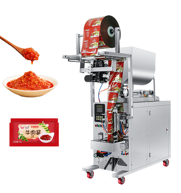 Universal Automatic Sauce Syrup Honey Mayonnaise Ketchup Sealing Filling Packing Machine