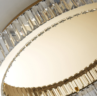 Lustre moderne minimaliste en cristal, luminaire de luxe pour chambre à coucher et salon, luminaire en acrylique haut de gamme