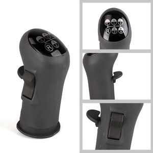 Volvo Trucks Gear <b>Knob</b> 6-Speed Leather <b>Shift</b> Lever Ergonomic Design For Medium Heavy-Duty Models Part Number 20488065 - Product Image 2