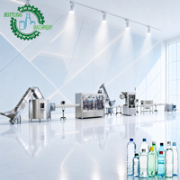 Línea de Llenado de Botellas de Agua PET de Alta Velocidad 4000BPH CGF16-12-6, Máquina Completa para Producción de Agua, Fábrica Llave en Mano