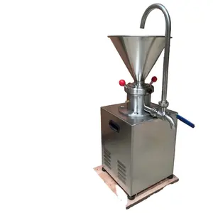 Máquina de fabricação de manteiga, 50-100 kg/h capacidade peanut maquina/chili molho que faz a manteiga MJC-60