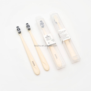 Brosse à <span class=keywords><strong>dents</strong></span> <span class=keywords><strong>de</strong></span> nettoyage efficace à poils dentelés avec poils souples et poils moyens - Product Image 2