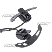 Ajustement pour mercedes-benz classe C C180 C200 C260 C300 W205 W204 C63 W222 W223 W213 A200 A45 AMG palettes de changement de vitesse magnétiques en fibre de carbone