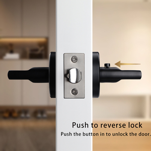 Phong cách hiện đại thép không gỉ PASSAGE Door <span class=keywords><strong>Handle</strong></span> khóa cho phòng tắm dấu hiệu cho sự riêng tư nhập trong khách sạn - Product Image 3