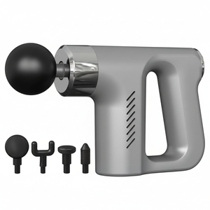 Pistola portatile per massaggio muscolare 30 velocità Brushless tessuto profondo rilievo massaggio di vibrazione per il corpo della testa attacchi multipli inclusi - Product Image 1