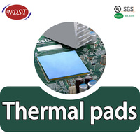 Lámina de Silicona Termoconductora de Alta Temperatura NDST NDST-CP120 para Aplicaciones de CPU/GPU/LED