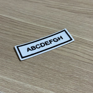 ป้าย NFC สำหรับติดเสื้อผ้าแบบรีด NTAG213/NTAG424ทอ13.56MHZ สำหรับเสื้อผ้า - Product Image 3