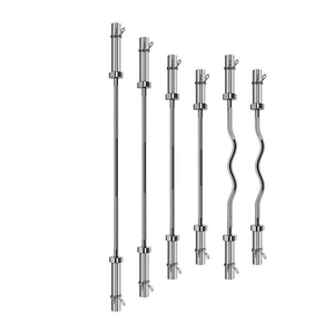 CZFIT Specialized Weight Plate Set for Standard Chrome Plated Bar Compatible With Straight Bar Curl Bar <b>Dumbbell</b> Bar Barbell Bar - Product Image 2