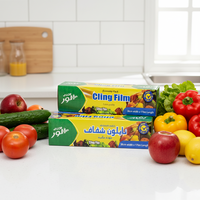 Film alimentaire en PVC, rouleau de film plastique pour conserver la fraîcheur du poisson, de la viande, des fruits, pour la maison et la restauration