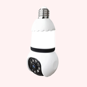 Leksell Yoosee V380 1080P E27灯泡Wifi室内安全摄像头360 4MP微型sd卡内置麦克风人体运动跟踪 - Product Image 1